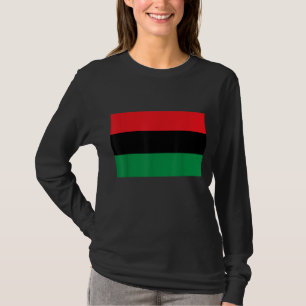 Pan African UNIA Flag Black Liberation flag Afro-A T-Shirt