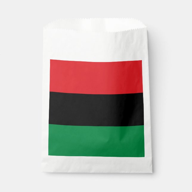 Pan African UNIA Flag Favour Bags (Front)