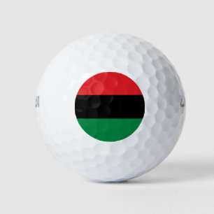Pan African UNIA Flag Golf Balls