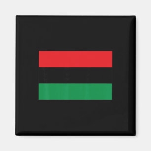 Pan African Unia Flag Map Continent Black History Magnet