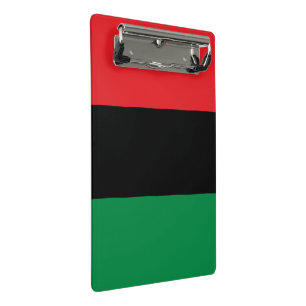 Pan African UNIA Flag Mini Clipboard