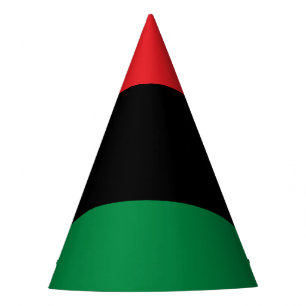Pan African UNIA Flag Party Hat