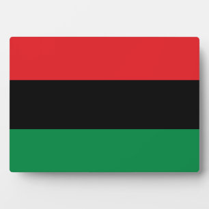 Pan African UNIA Flag Plaque