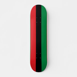 Pan African UNIA Flag Skateboard