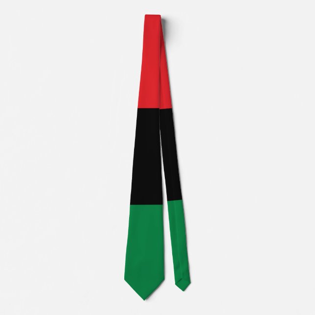 Pan African UNIA Flag Tie (Front)