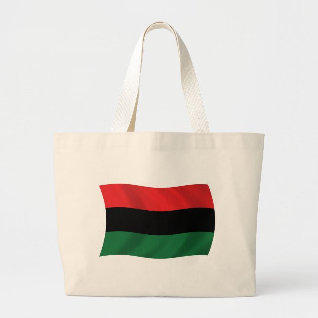 Pan African (UNIA) Flag Tote Bag (Front)