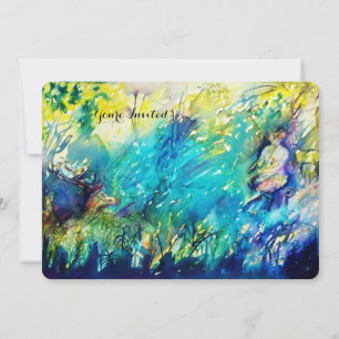 PAN AND DEER Summer Party Invitation