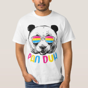Pan Duh Pansexual Pride Flag LGBTQ T-Shirt