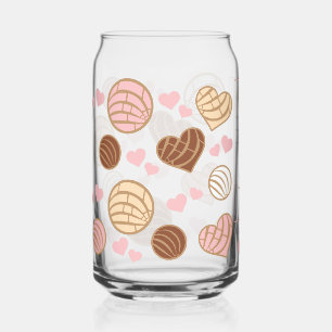 Pan Dulce y Cafecito Mexican Christmas Can Glass