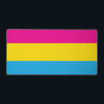 Pan Flag Desk Mat<br><div class="desc">Add a little something extra to your desk with the Pan Flag Desk Mat</div>