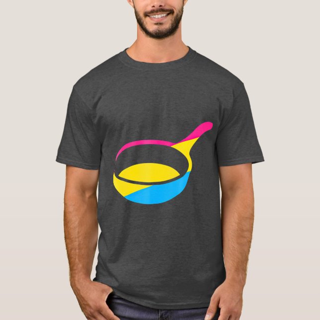 Pan  Funny Pansexual T-Shirt (Front)