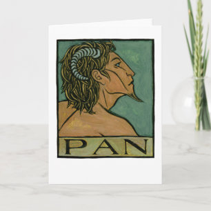 Pan Greeting Card