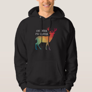Pan Love Trans Coming Out Homo LGBTQ Supporter Que Hoodie