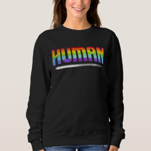 Pan Love Trans Coming Out Homo LGBTQ Supporter Que Sweatshirt