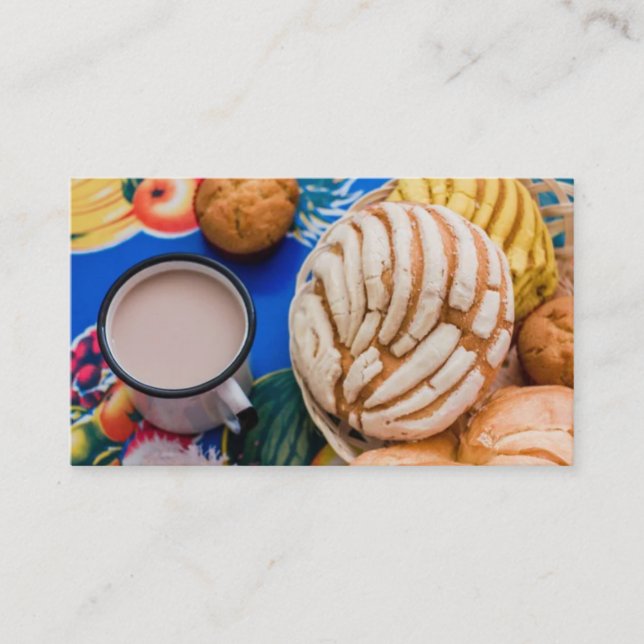 Pan mexicano business card (Front)