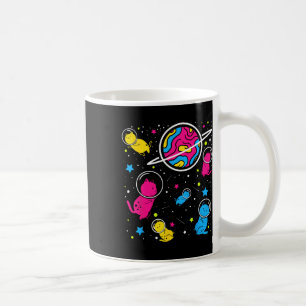 Pan Pride Cat In Space Panual Coffee Mug