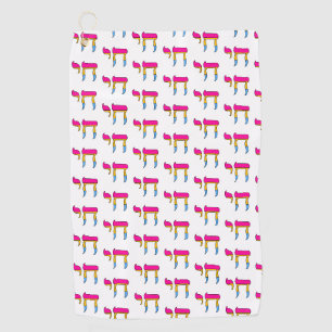 Pan Pride Flag Chai Golf Towel