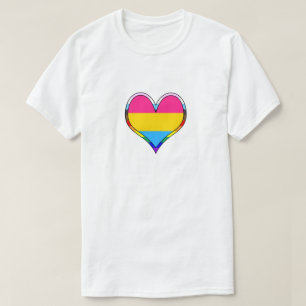 Pan Pride Heart T-Shirt