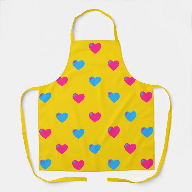 Pan Pride Hearts Apron (Front)