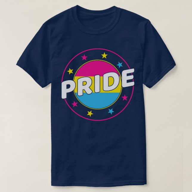 Pan Pride Pansexual Pride LGBTQ T-Shirt (Design Front)