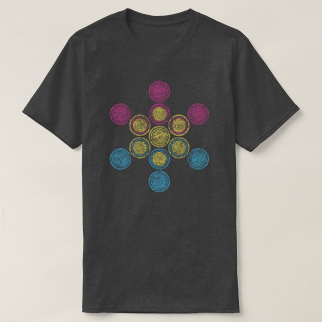 pan Sacred circles T-Shirt (Design Front)