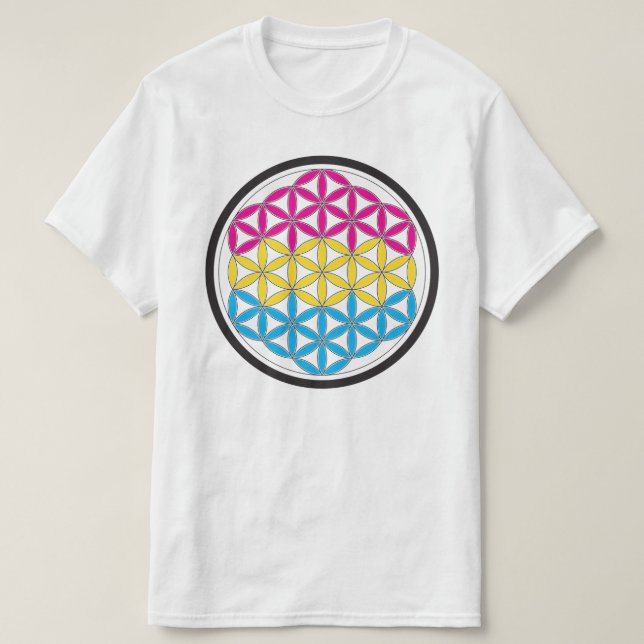 pan sacred geometry T-Shirt (Design Front)