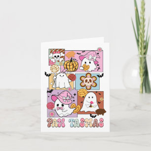 Pan Tasmas Ghost Pumpkin Spooky Conchas Halloween  Card