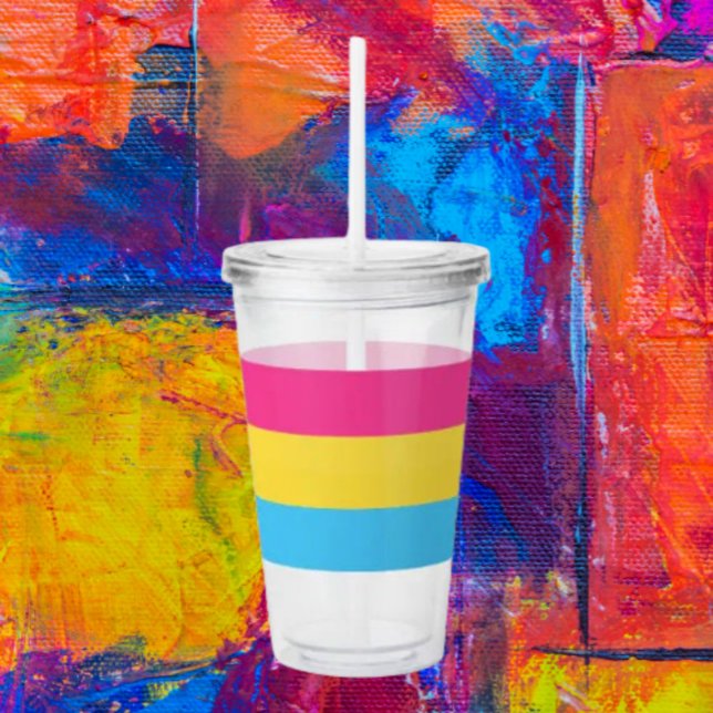 Pan Vibe Acrylic Tumbler (Creator Uploaded)