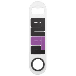 Pana Purple and Black Bar Key