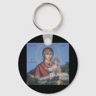 Panagia Soumela Painting Keychain