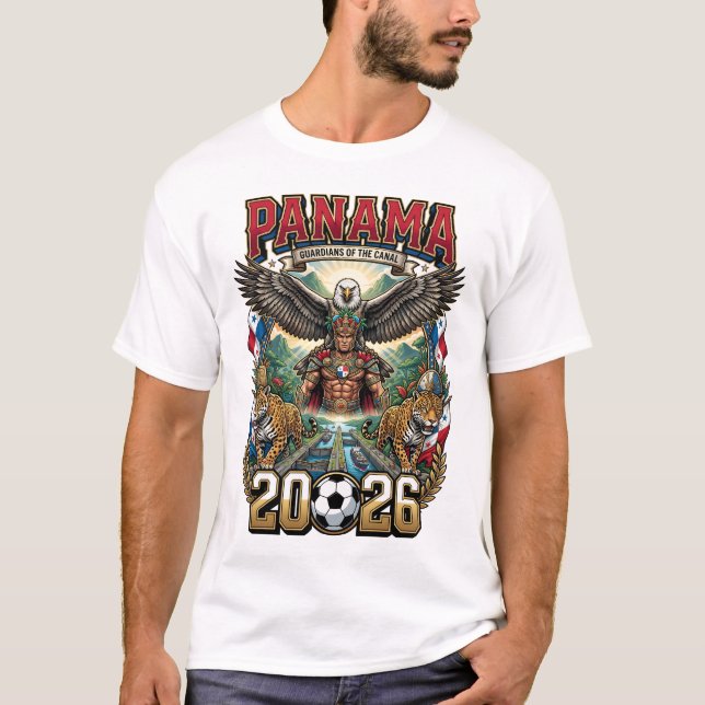 Panama 2026 Fan T-Shirt (Front)