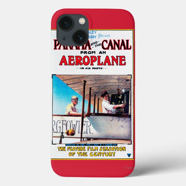 Panama and the Canal Aeroplane Movie Promo Poste Case-Mate iPhone Case (Back)