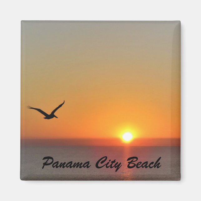 panama beach magnet (Front)