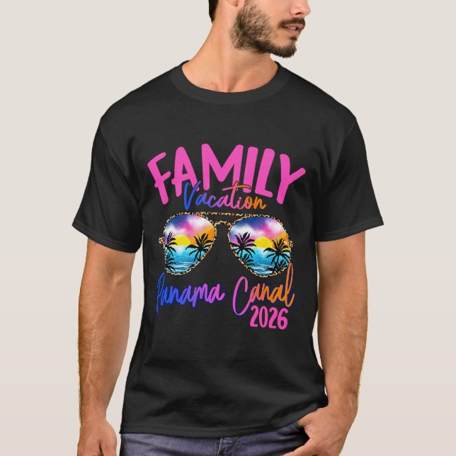Panama C Vacation 2026 Souvenir Matching Family Gr T-Shirt (Front)