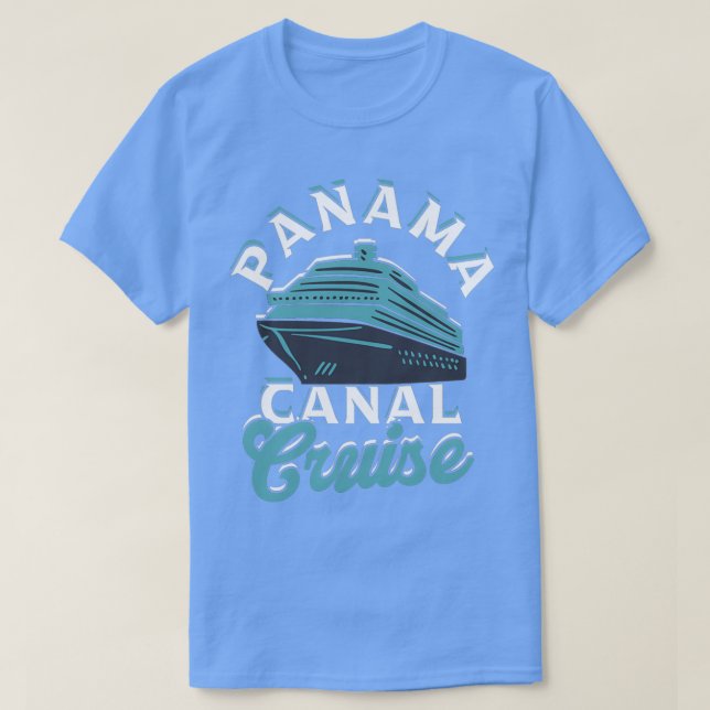 Panama canal cruise Central America Carribean Beac T-Shirt (Design Front)