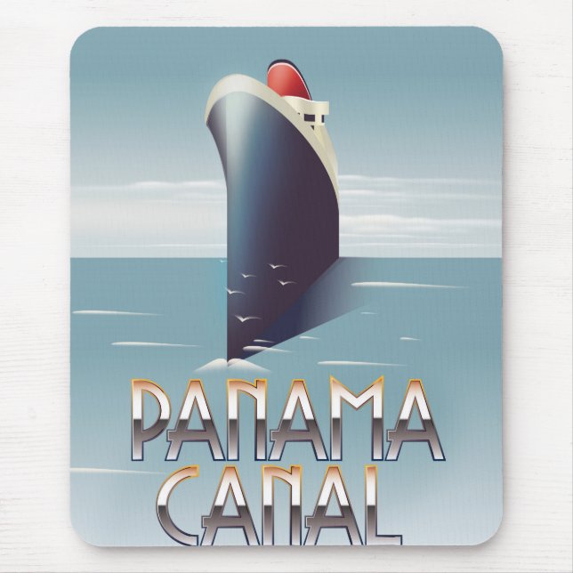 Panama Canal Mouse Pad (Front)