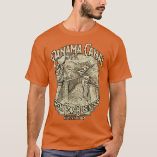 Panama Canal Open For Business 1914 T-Shirt