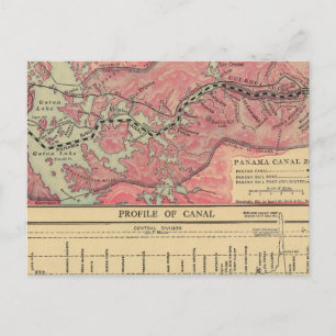 Panama Canal Postcard