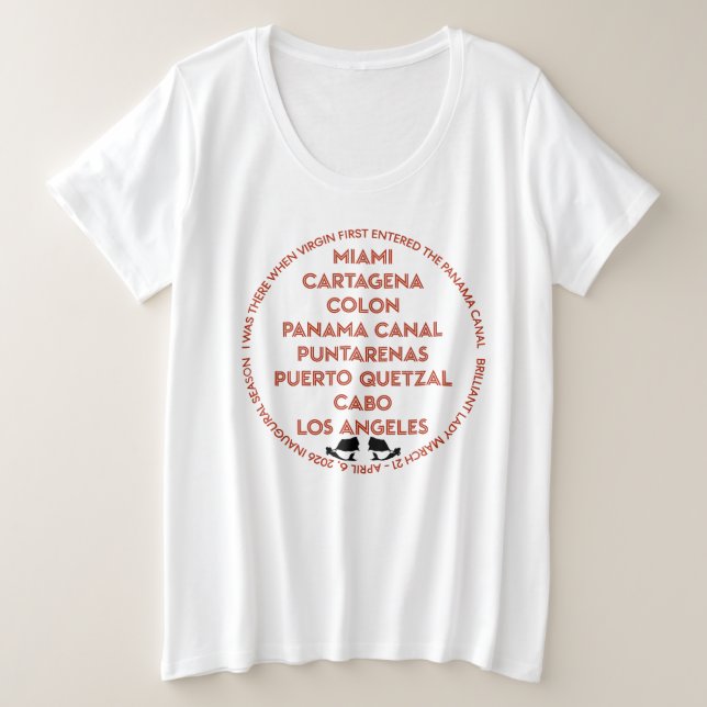 Panama Canal Shirt (Design Front)
