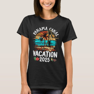Panama Canal Vacation 2025 Matching Family Group T-Shirt