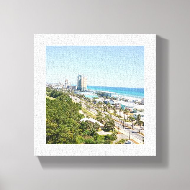 Panama City Beach Canvas Print (Front)