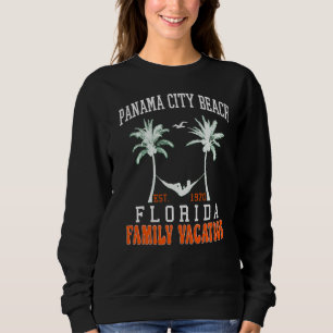 Panama City Beach Florida Family Vacation Beach Pa Sweatshirt