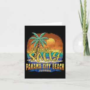 Panama City Beach Florida Feelin' Salty  Card