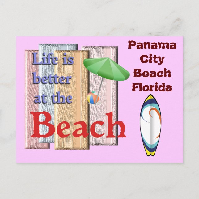 Panama City Beach Florida - Postcard (Front)