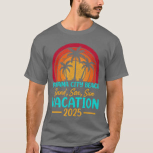 Panama City Beach Florida Sand Sea Sun Vacation 20 T-Shirt