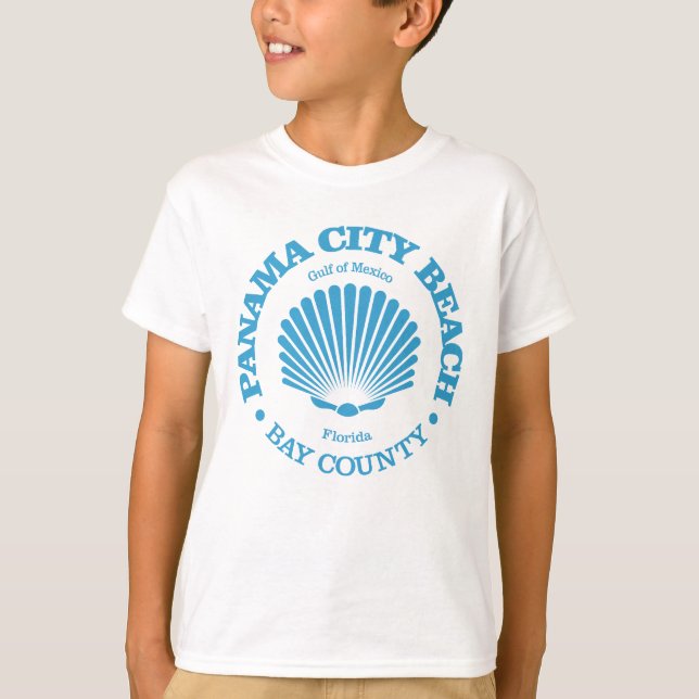 Panama City Beach (seashell) T-Shirt (Front)