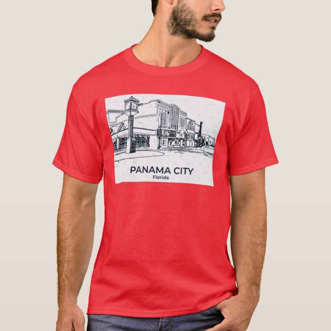 Panama City Florida T-Shirt (Front)