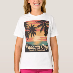 Panama City Sunsets & Palm Trees T-Shirt