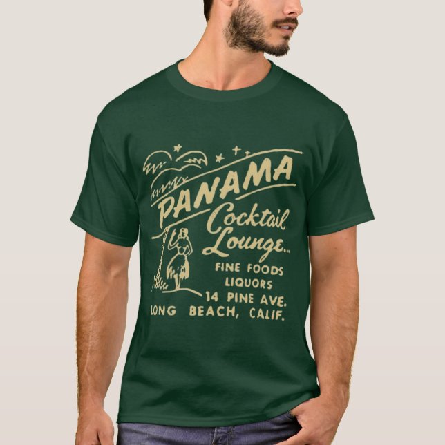 Panama Cocktail Lounge T-Shirt (Front)