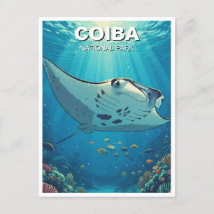 Panama Coiba National Park Travel Postcard